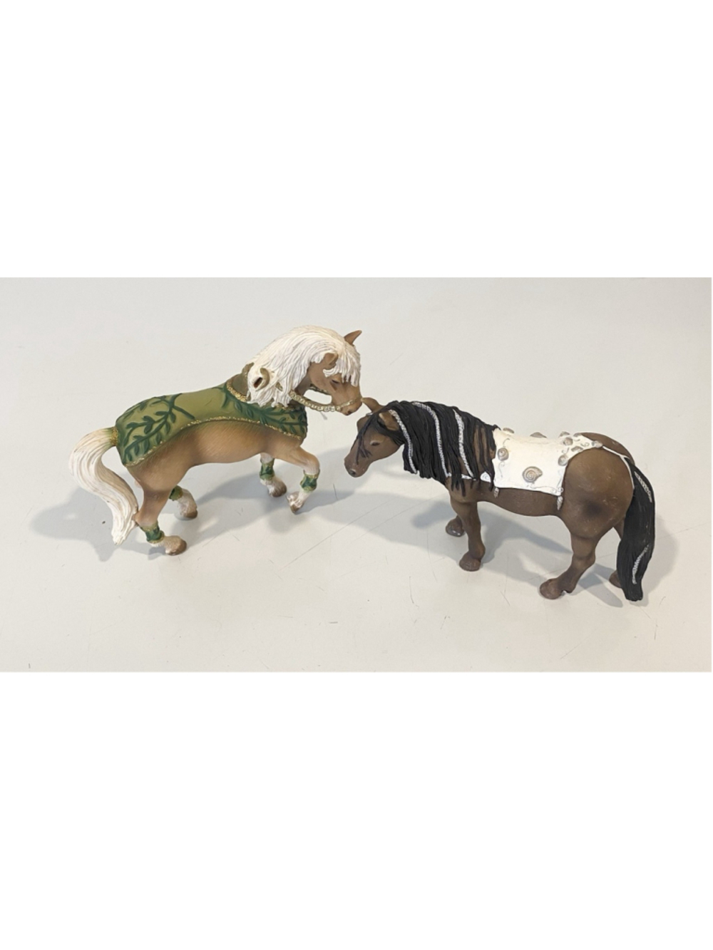 Schleich Bayala Horse Lot of 2 Retired Falaroy 70401 & Iloris Leolynn 70409
